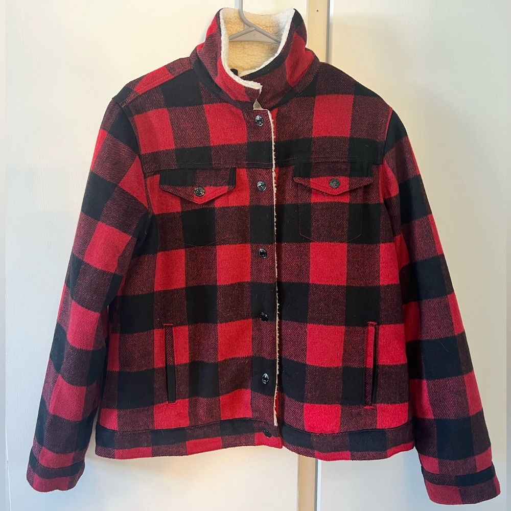 Thread&Supply Plaid Coat